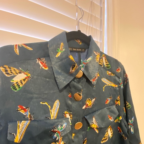 Zara - Jewel Toned Insect Dress - Picture 5 of 10